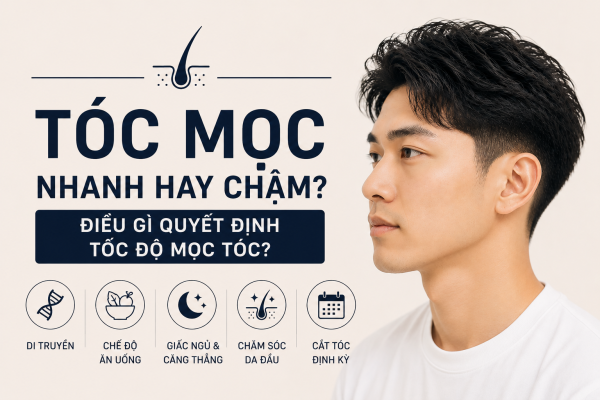 Tóc Mọc Nhanh Hay Chậm? Điều Gì Quyết Định Tốc Độ Mọc Tóc?
