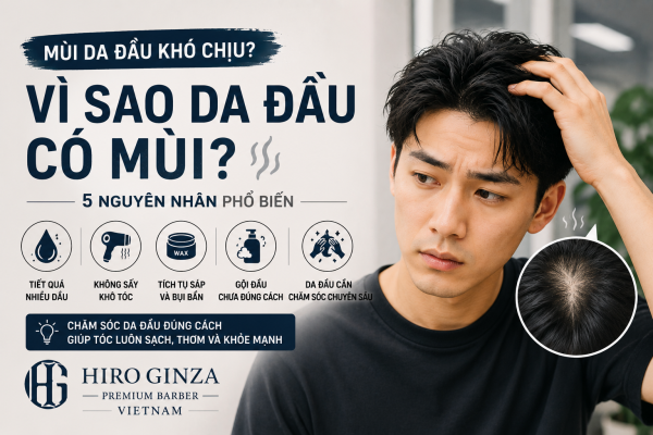 Mùi da đầu khó chịu? Nguyên nhân có thể khiến bạn bất ngờ